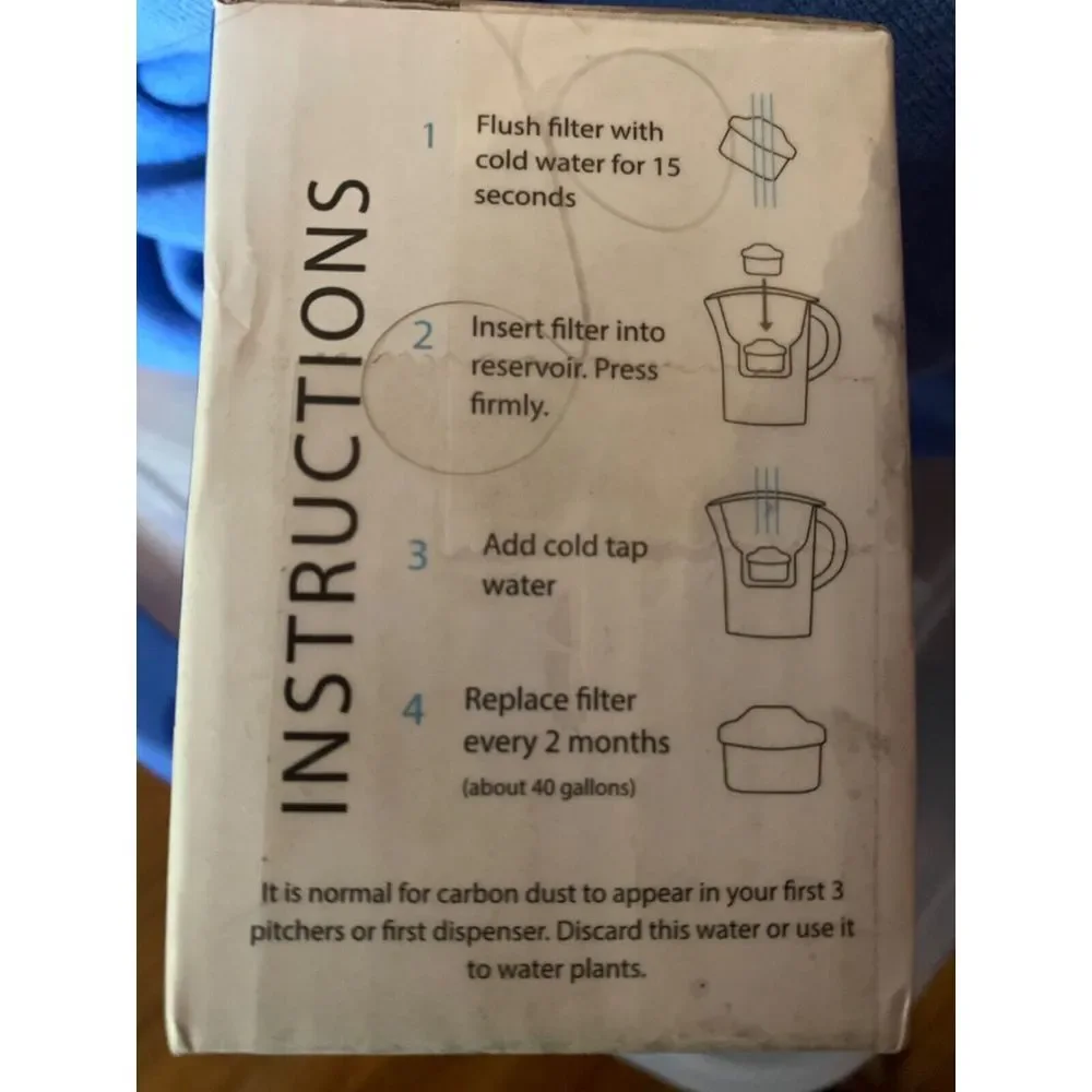 RIPL Water Pitcher Replacement Pitcher Filter -Pack of 1‎